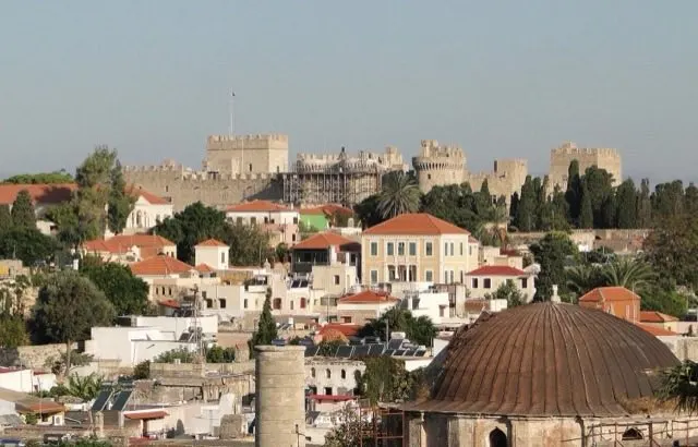 Medieval city of rhodes 03 — winter Greece
