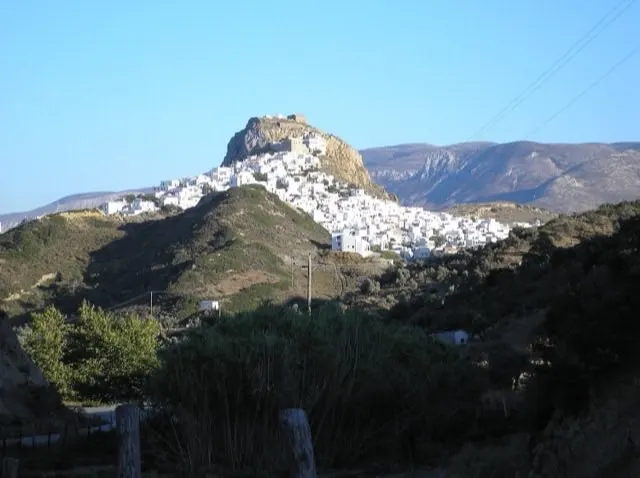 Skyros chora — winter Greece